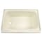 Lippert 24IN X 36IN BATHTUB; LEFT DRAIN - PARCHMENT 209372 - alternate 1